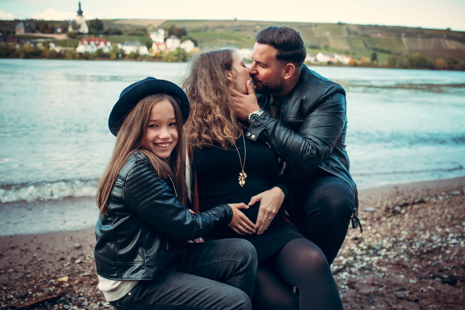 Babybauch Familien Fotografie — Bild 4