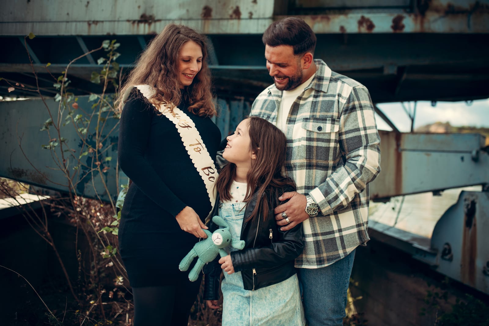 Babybauch Familien Fotografie — Bild 7