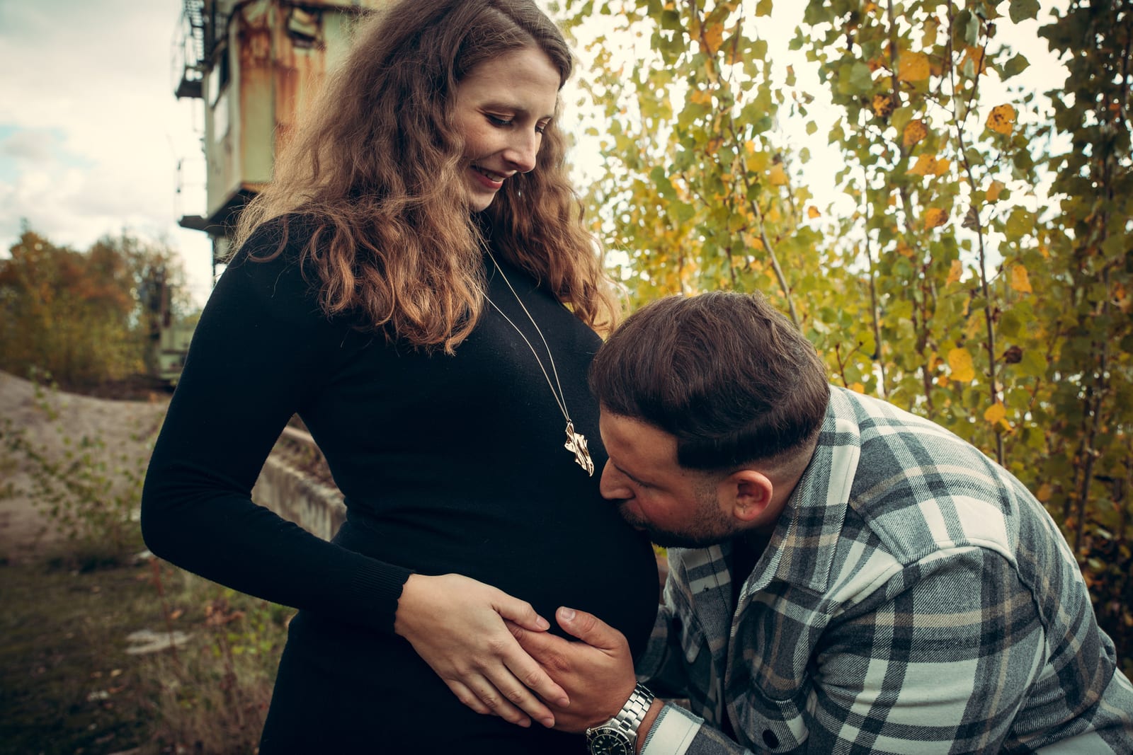 Babybauch Familien Fotografie — Bild 8