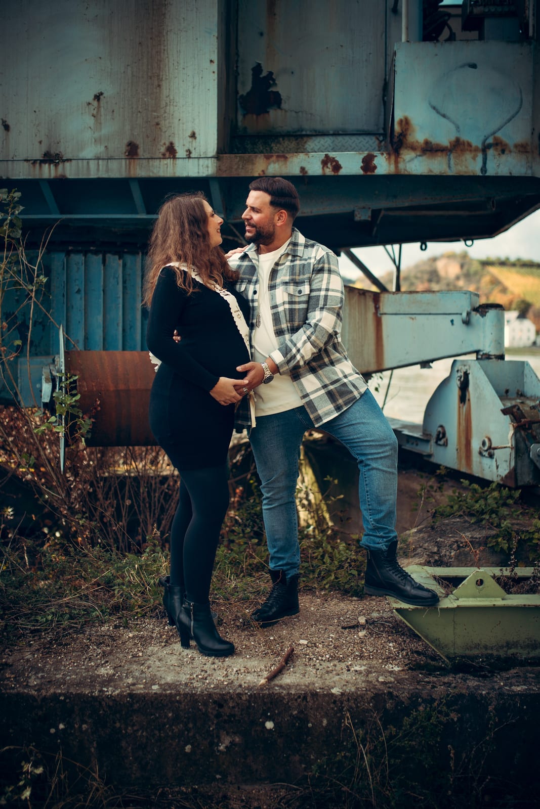 Babybauch Familien Fotografie — Bild 9