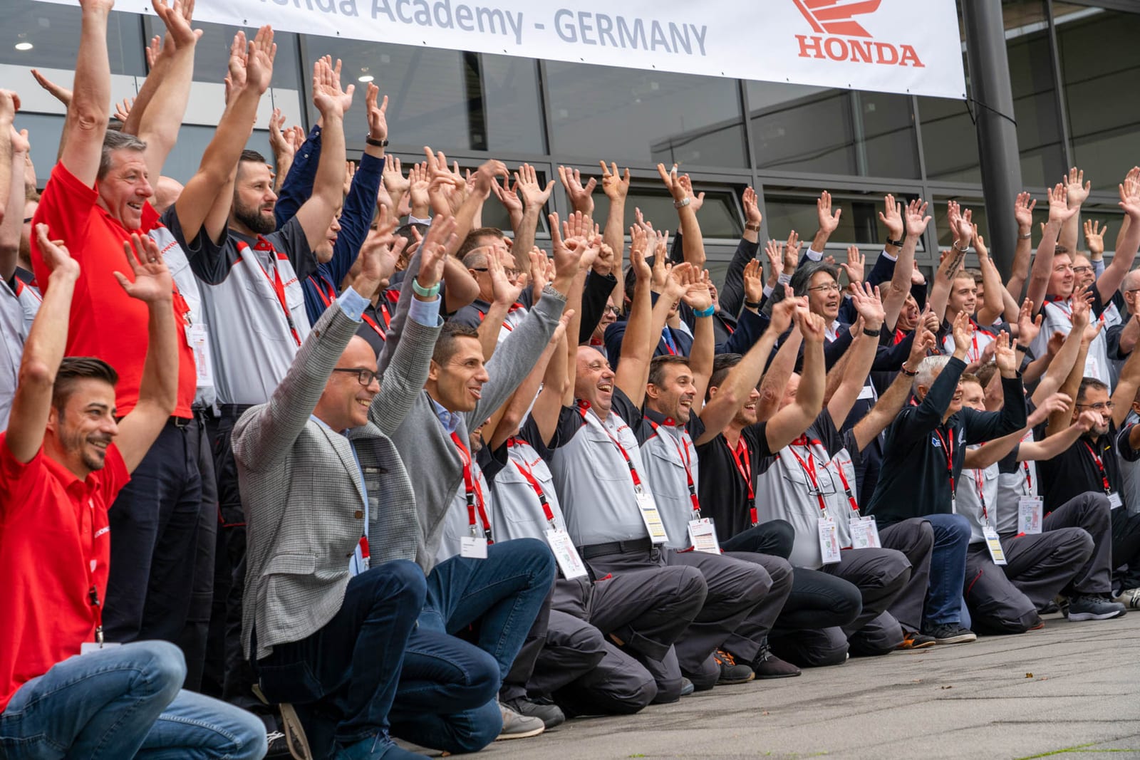Honda Academy Deutschland Gruppenfoto