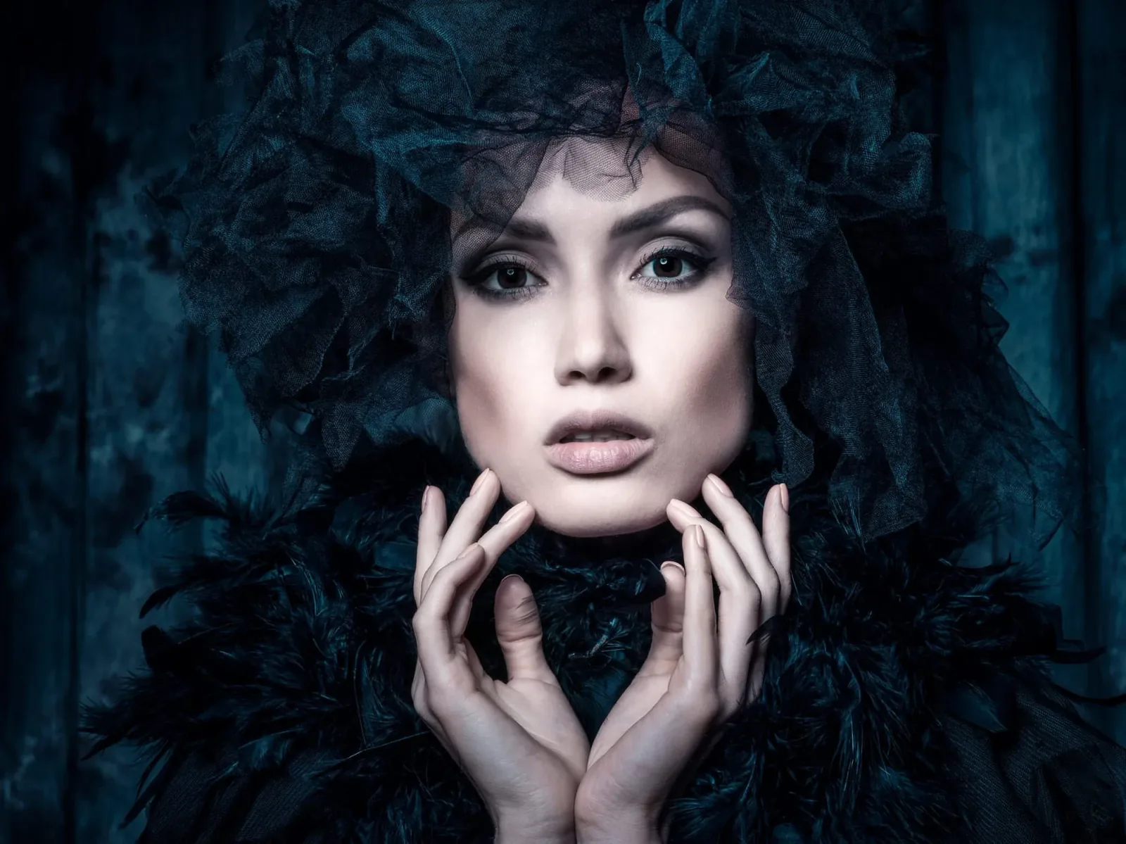 Dark Beauty Portrait Fotografie