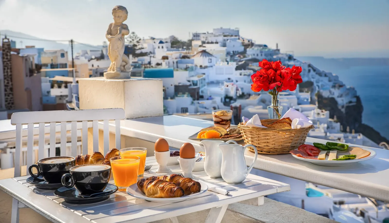 Frühstück Santorini Food Fotografie