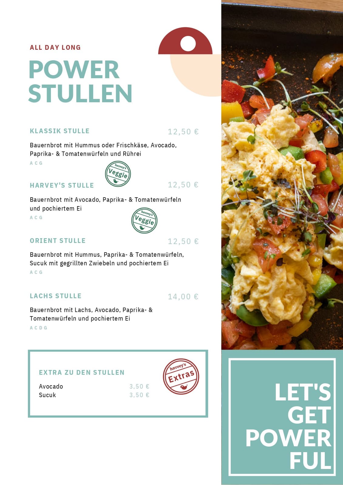 Harvey’s Speisekarte — Bild 3
