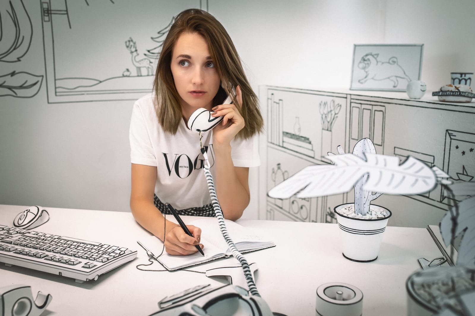 Home Office – Fotoshooting Konzept — Porträtfotografie — Bild 3