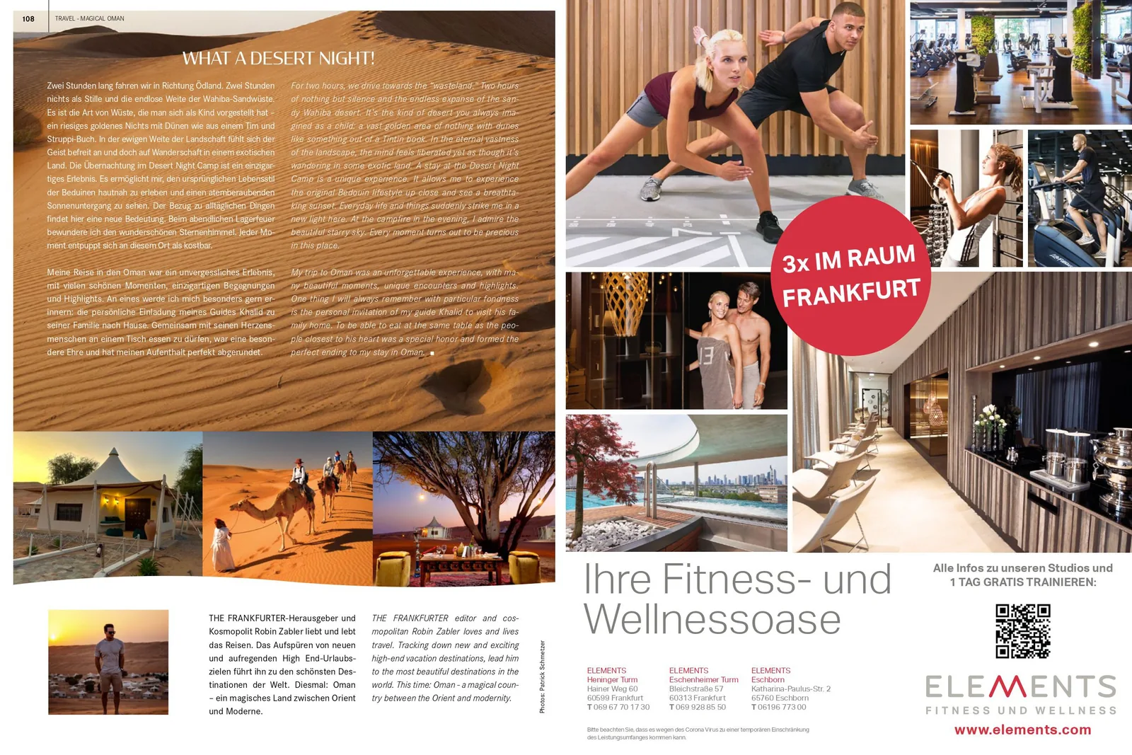 THE FRANKFURTER – MAGICAL OMAN — Fotoproduktion — Bild 2