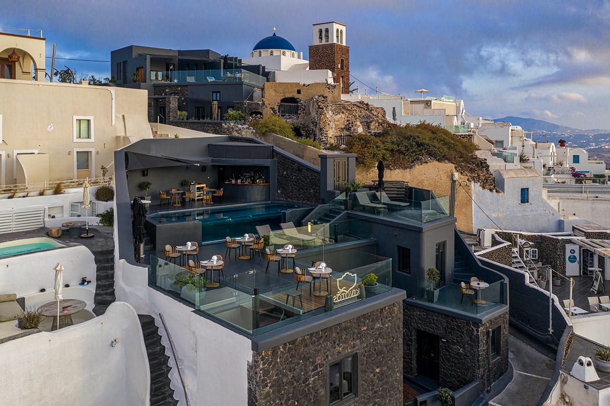 Kivotos Santorini Hotel — Bild 9