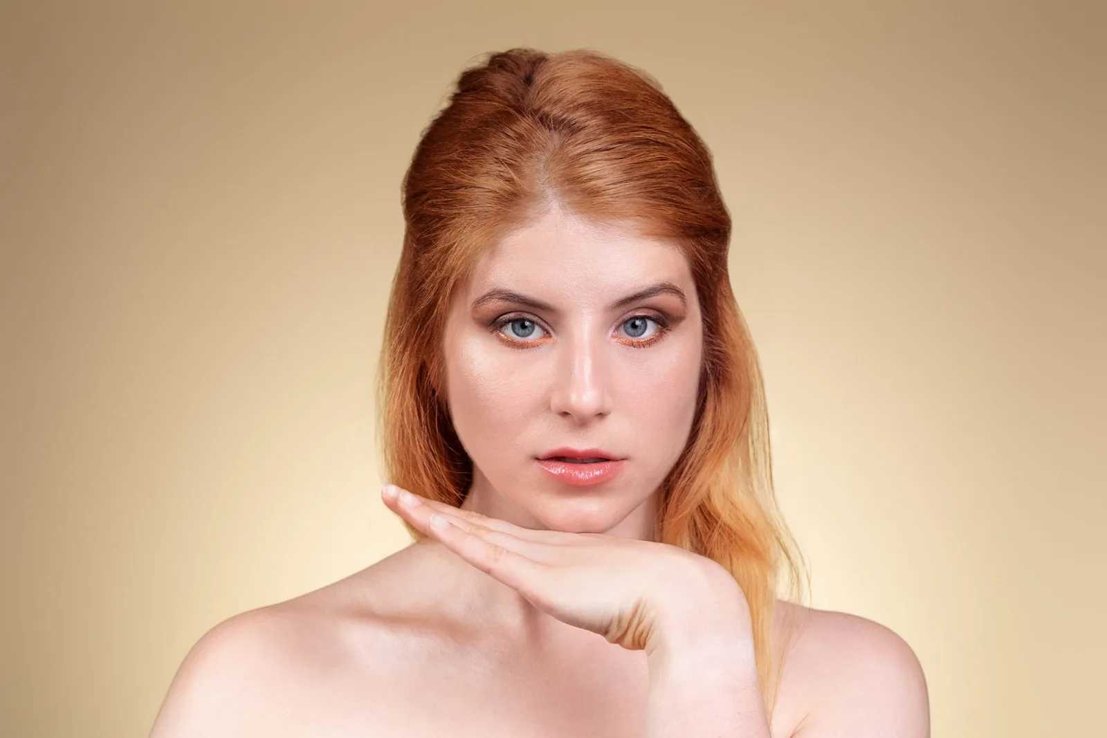 Beauty Fotoshooting — Porträtfotografie — Bild 6