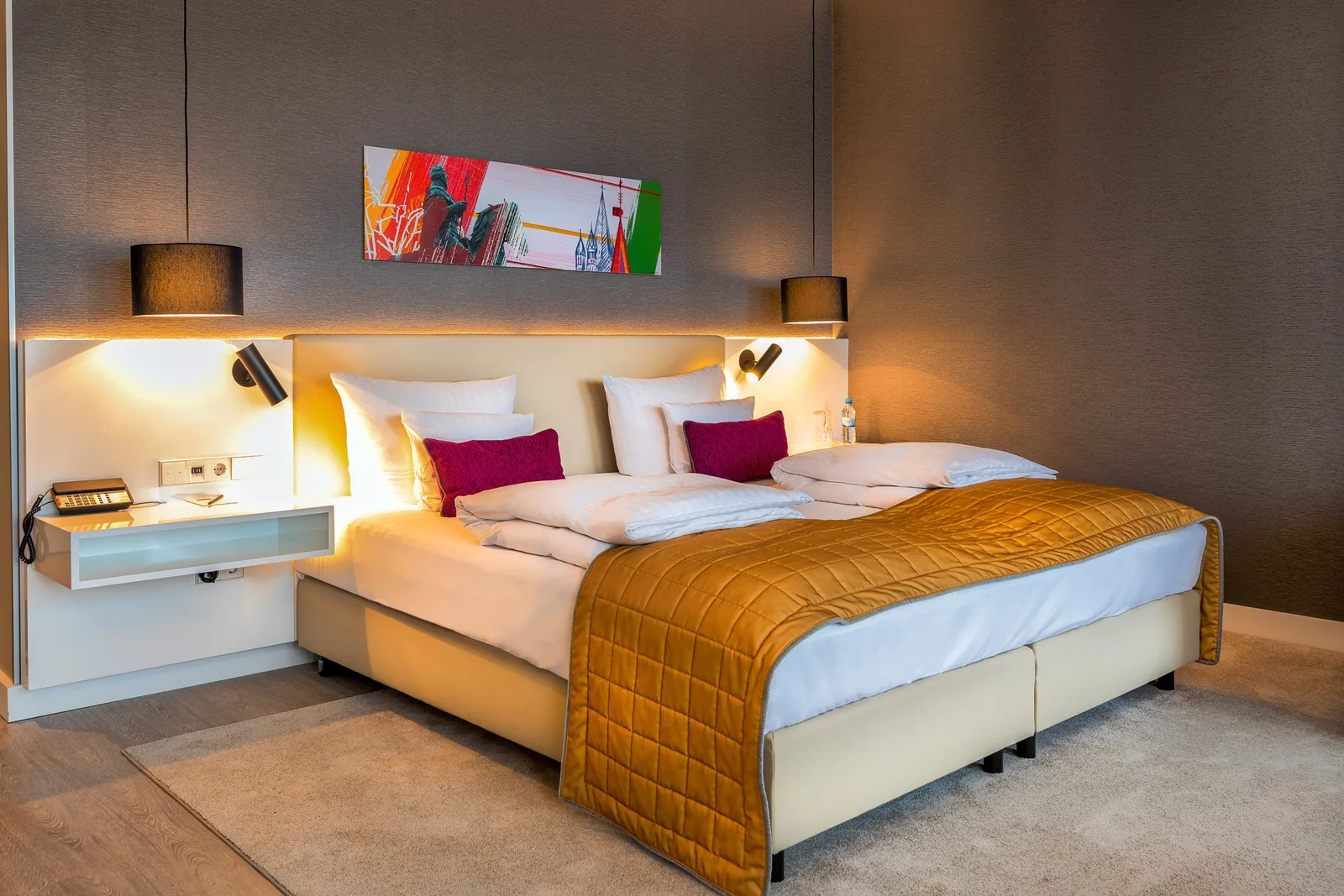 Hotel room — interior photography