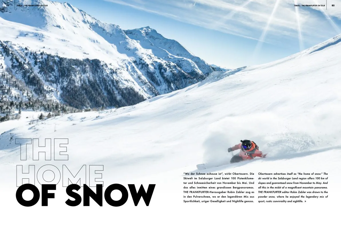 THE FRANKFURTER – THE HOME OF SNOW — Image 2