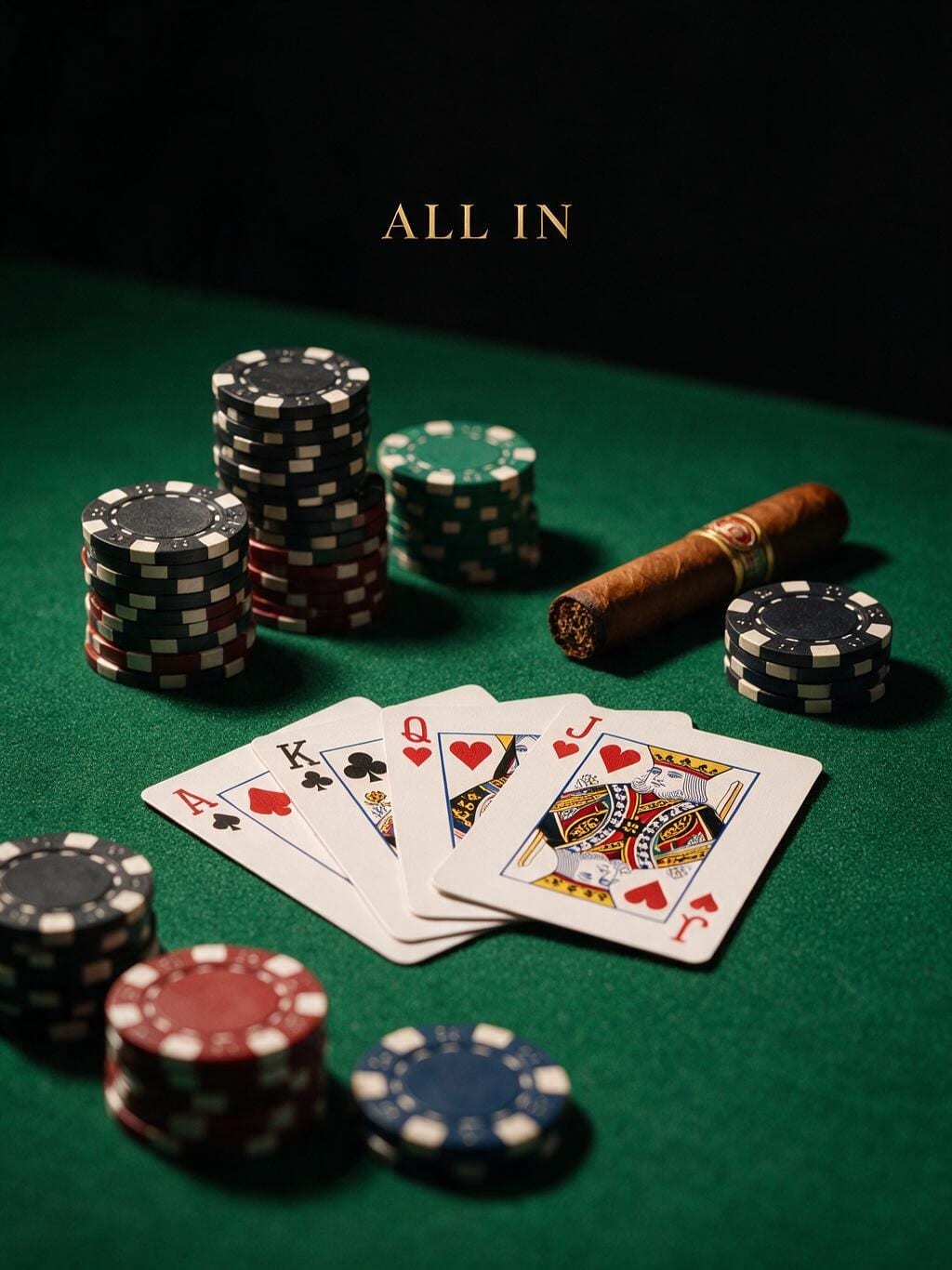 All In · Leinwand