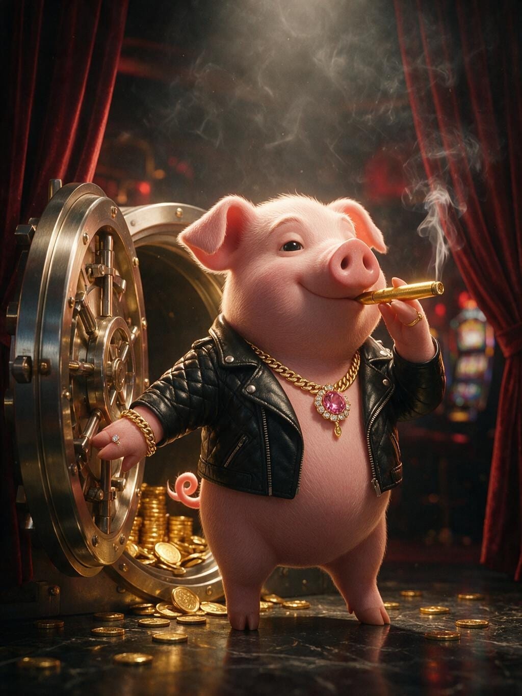 Bank Vault Pig