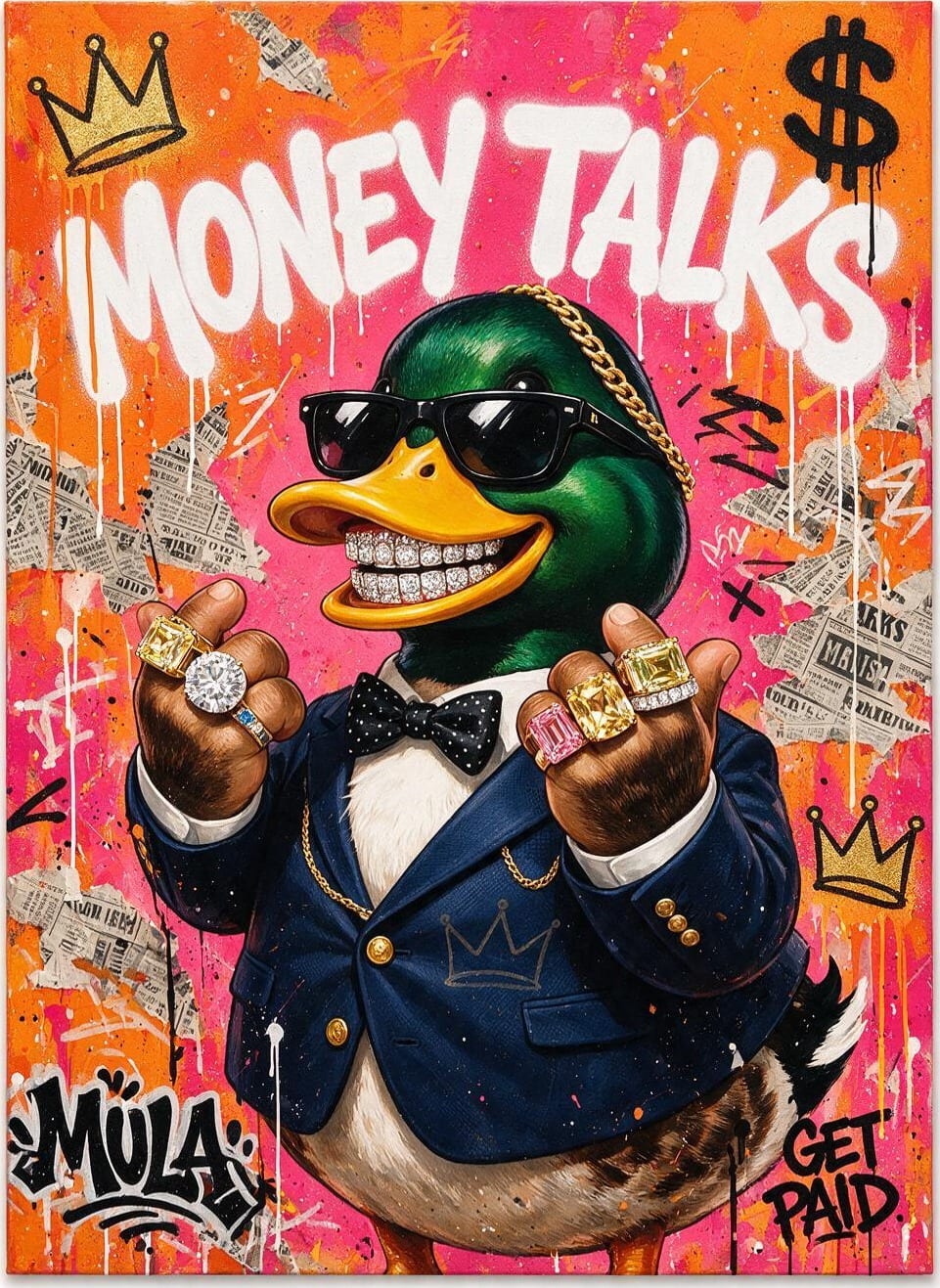 Diamond Hands Duck