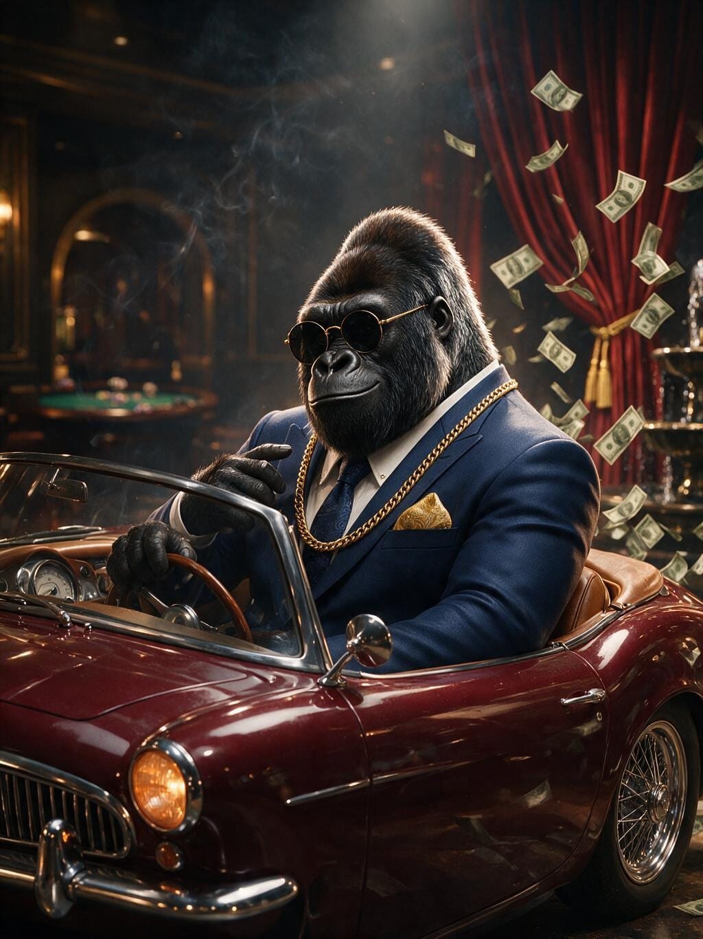 Joyride Gorilla · Leinwand