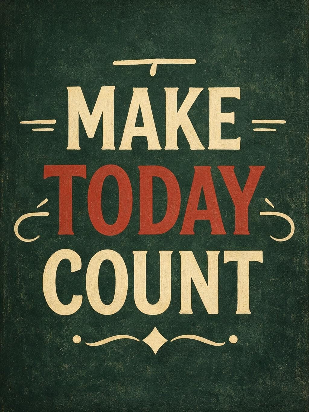 Make Today Count