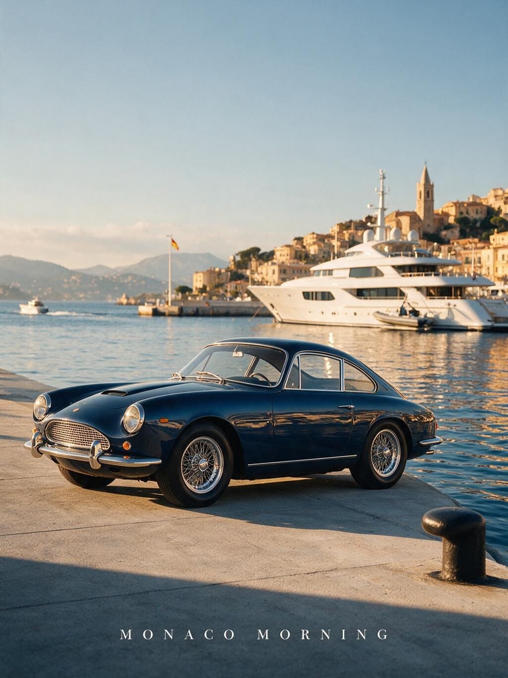 Monaco Morning · Leinwand