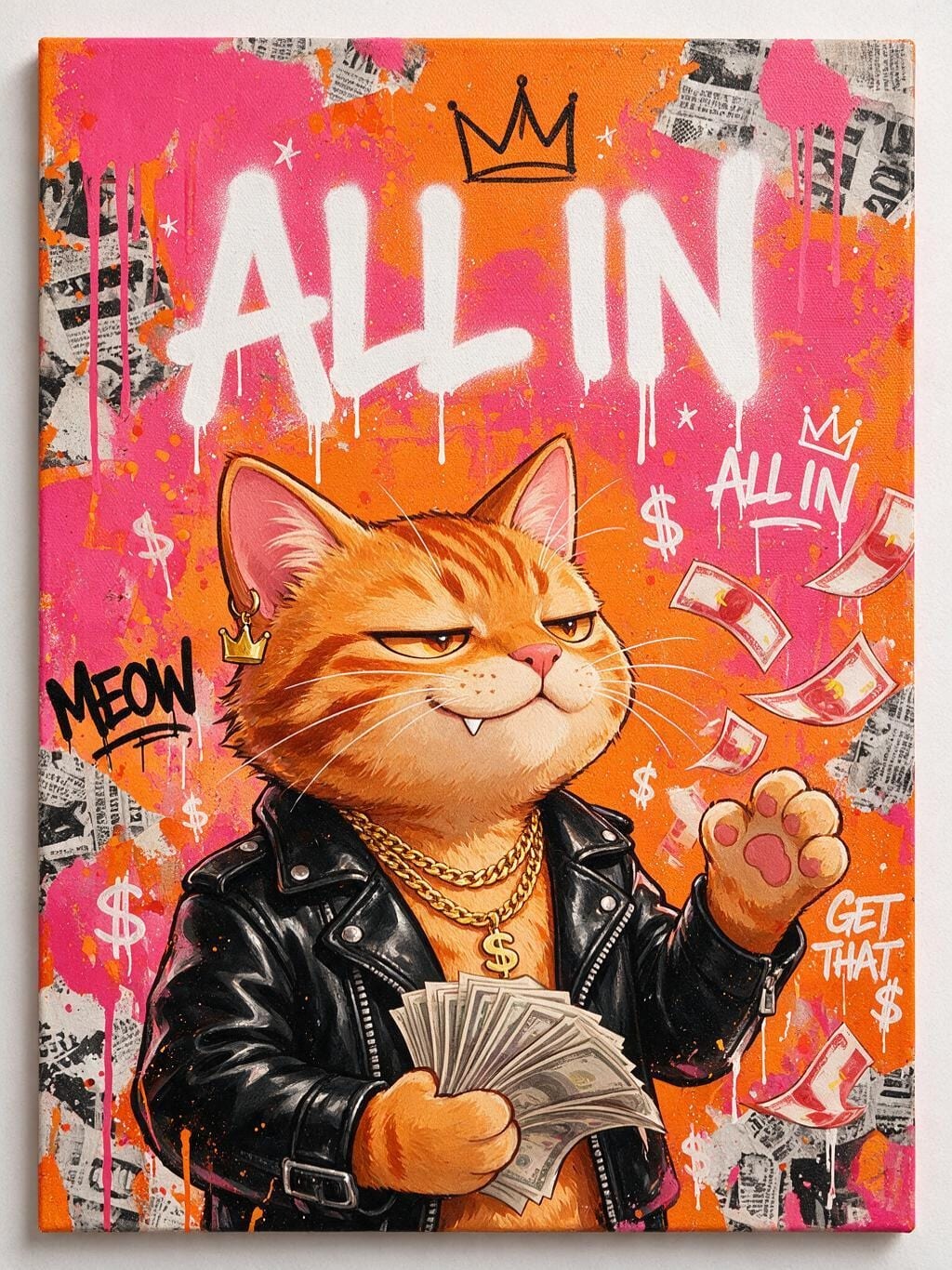 Money Talks Cat
