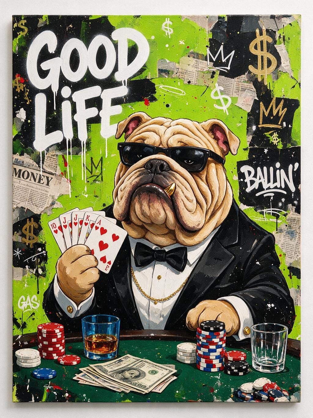 Poker Night Bulldog