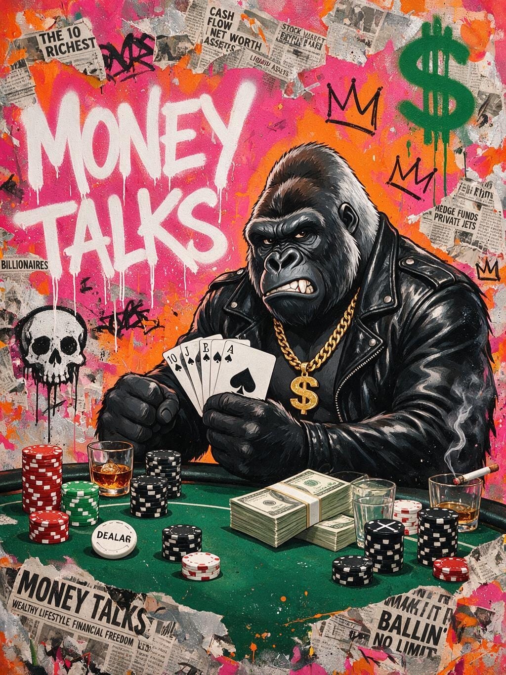 Poker Night Gorilla