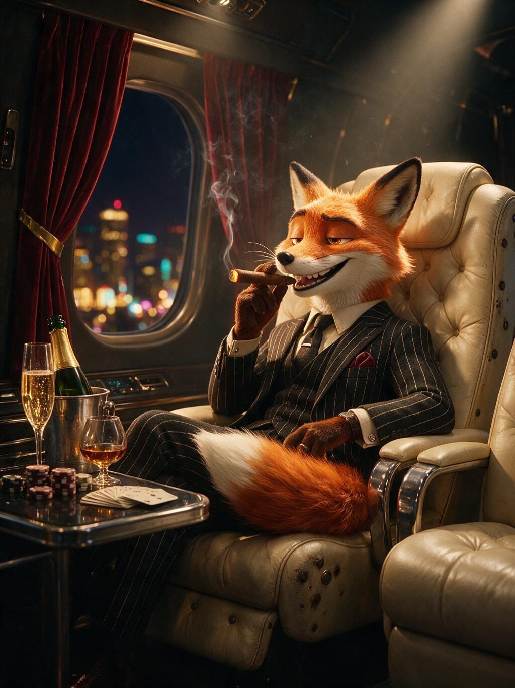 Private Jet Fox