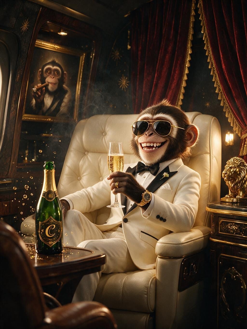 Private Jet Monkey