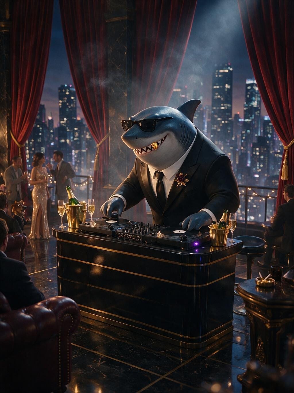 Rooftop DJ Shark