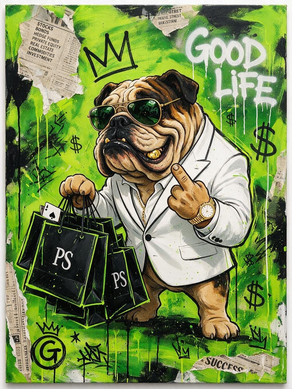 Shopping Spree Bulldog
