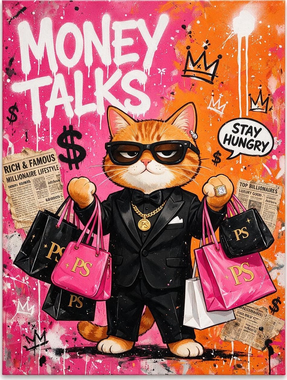 Shopping Spree Cat