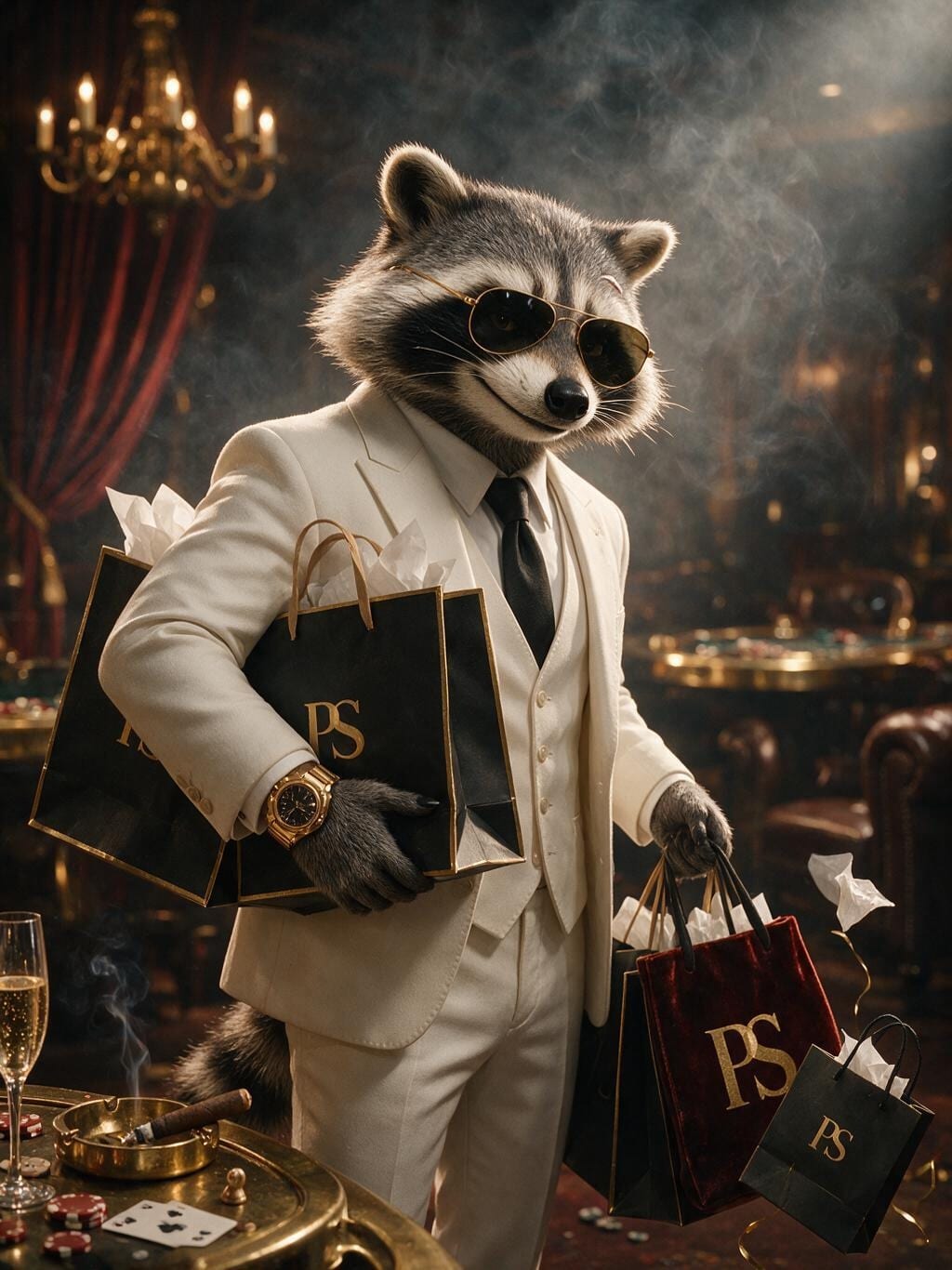 Shopping Spree Raccoon