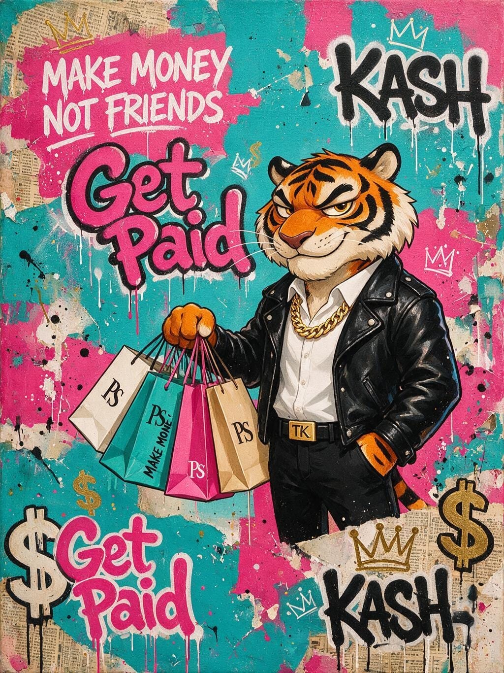 Shopping Spree Tiger