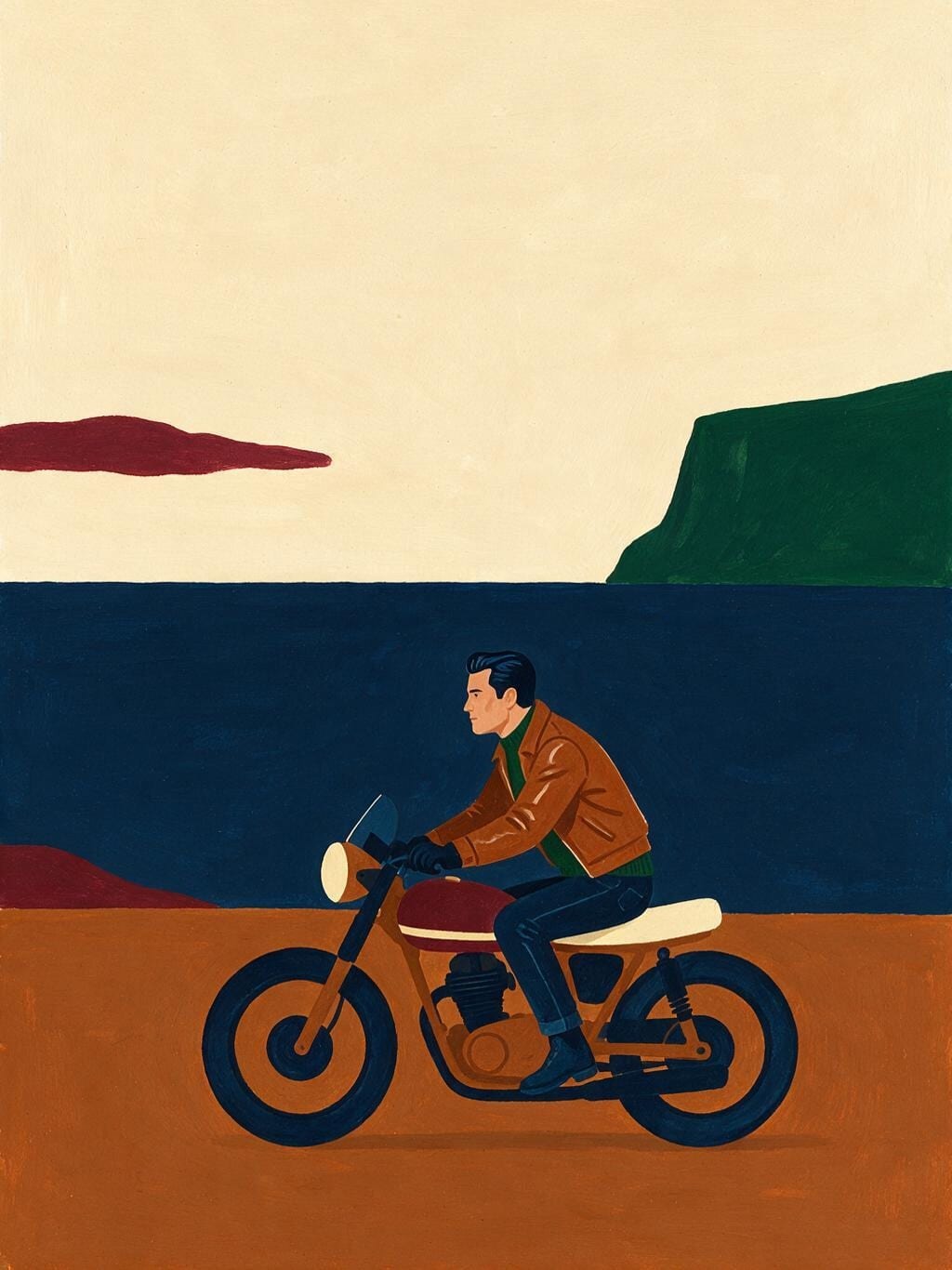 The Rider · Leinwand
