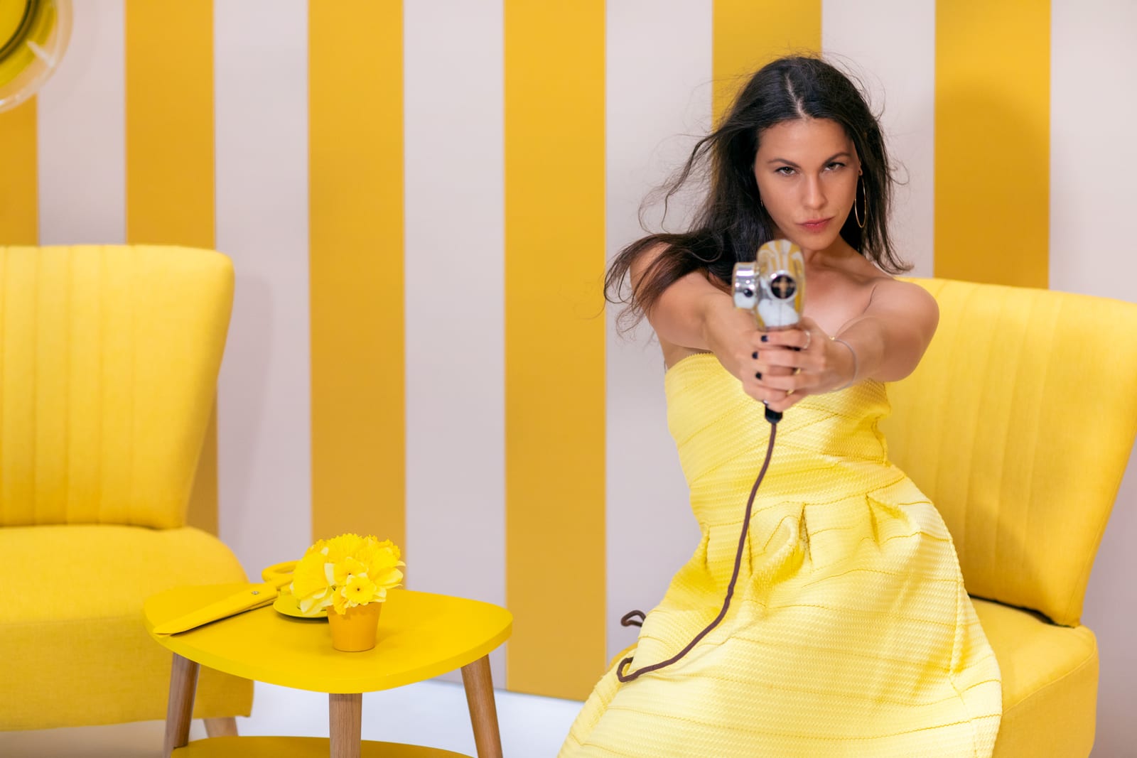 The Yellow Barber – Fotoshooting Konzept — Porträtfotografie — Bild 3