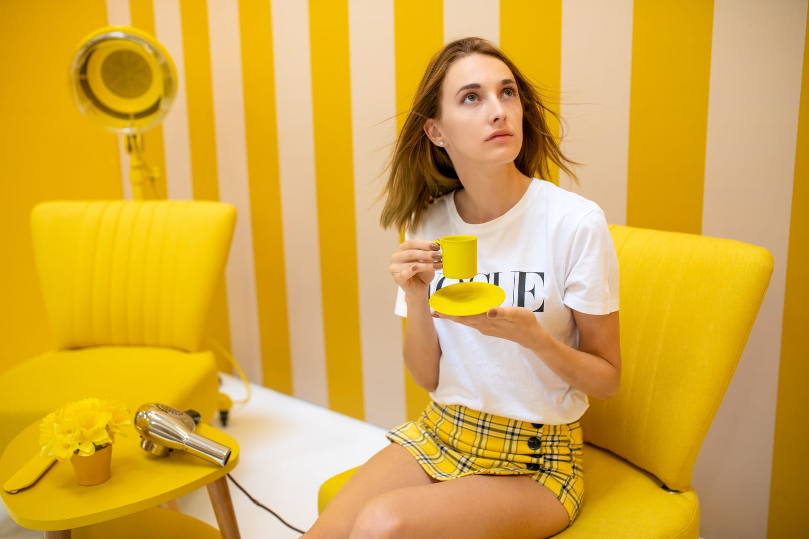 The Yellow Barber – Fotoshooting Konzept — Porträtfotografie — Bild 5