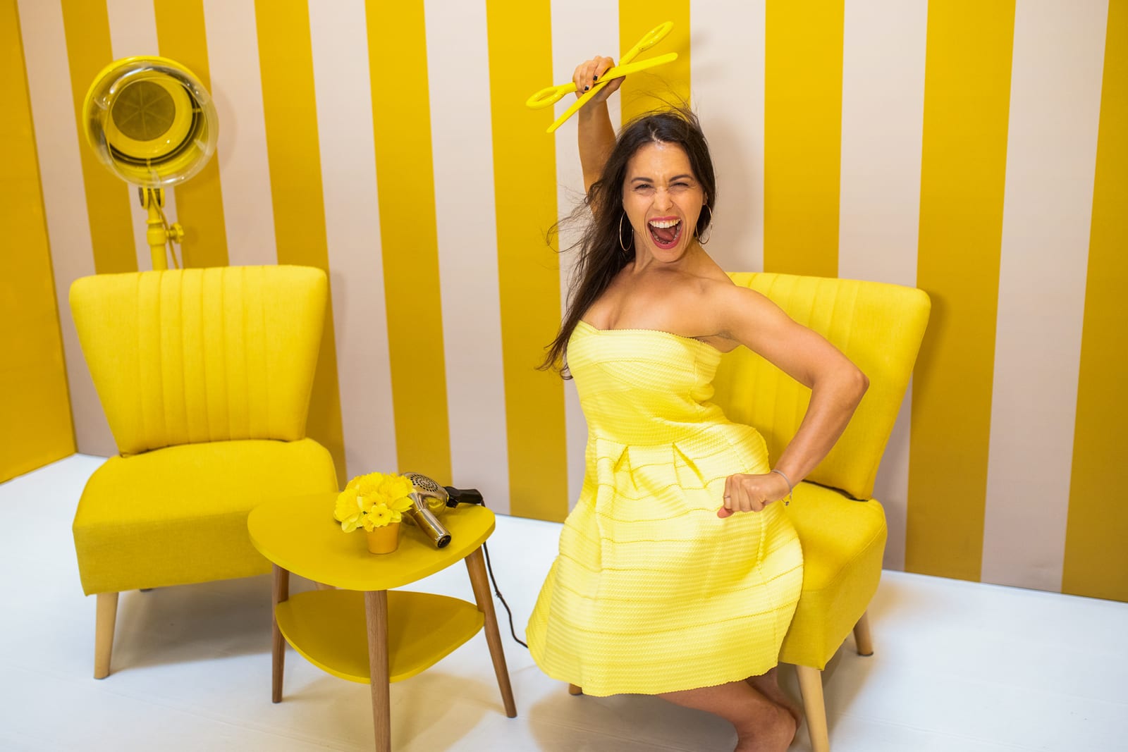 The Yellow Barber – Fotoshooting Konzept — Porträtfotografie — Bild 6