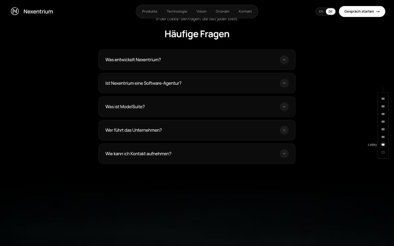 nexentriumtech.com — Der Abschied
