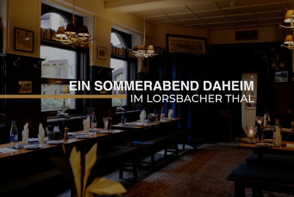 Lorsbacherthal restaurant photography